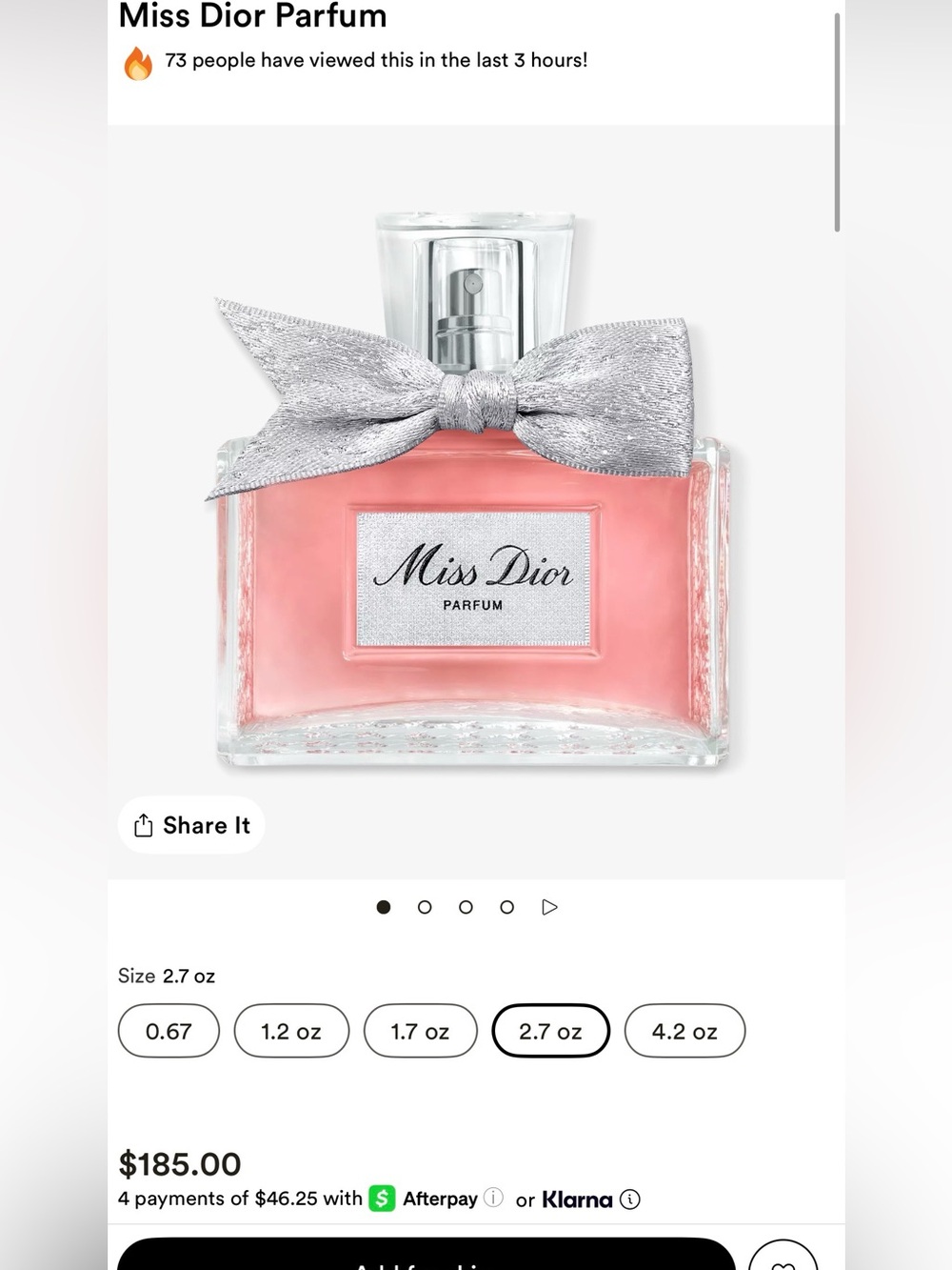 Miss dior